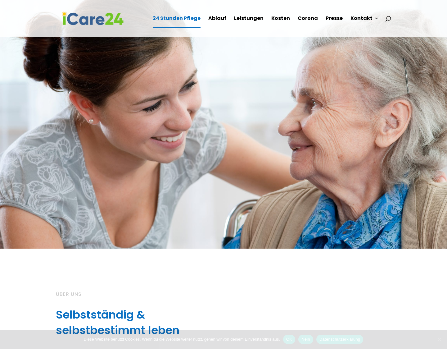 Aktuelle Website-Vorschau von Pflegekräfte aus Polen