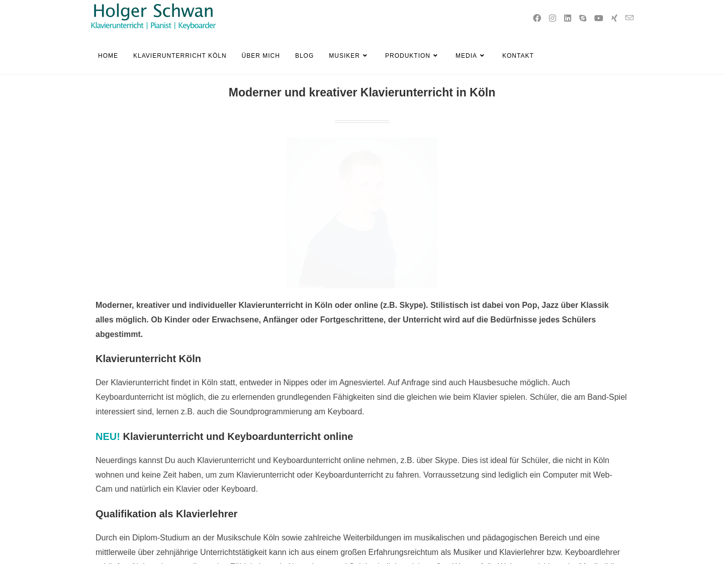 Aktuelle Website-Vorschau von Klavierunterricht Holger Schwan