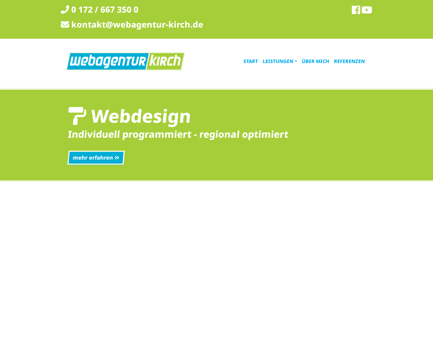 Aktuelle Website-Vorschau von Webdesign Donnersbergkreis