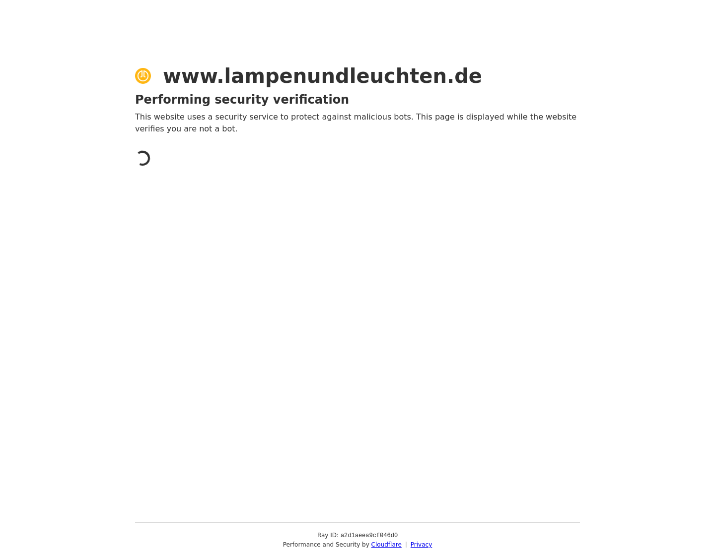 Aktuelle Website-Vorschau von Lampen