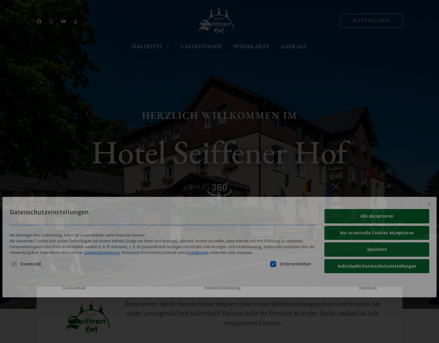 Aktuelle Website-Vorschau von Kinderermäßigung Reisen