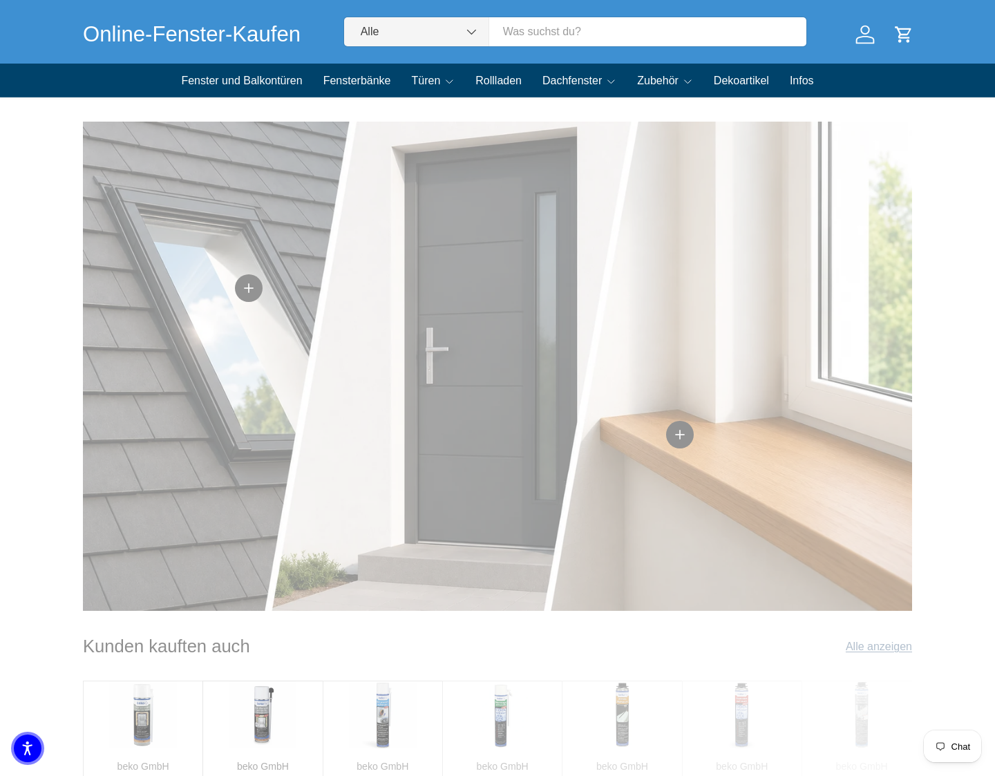 Aktuelle Website-Vorschau von Fenster kauft man heute online!