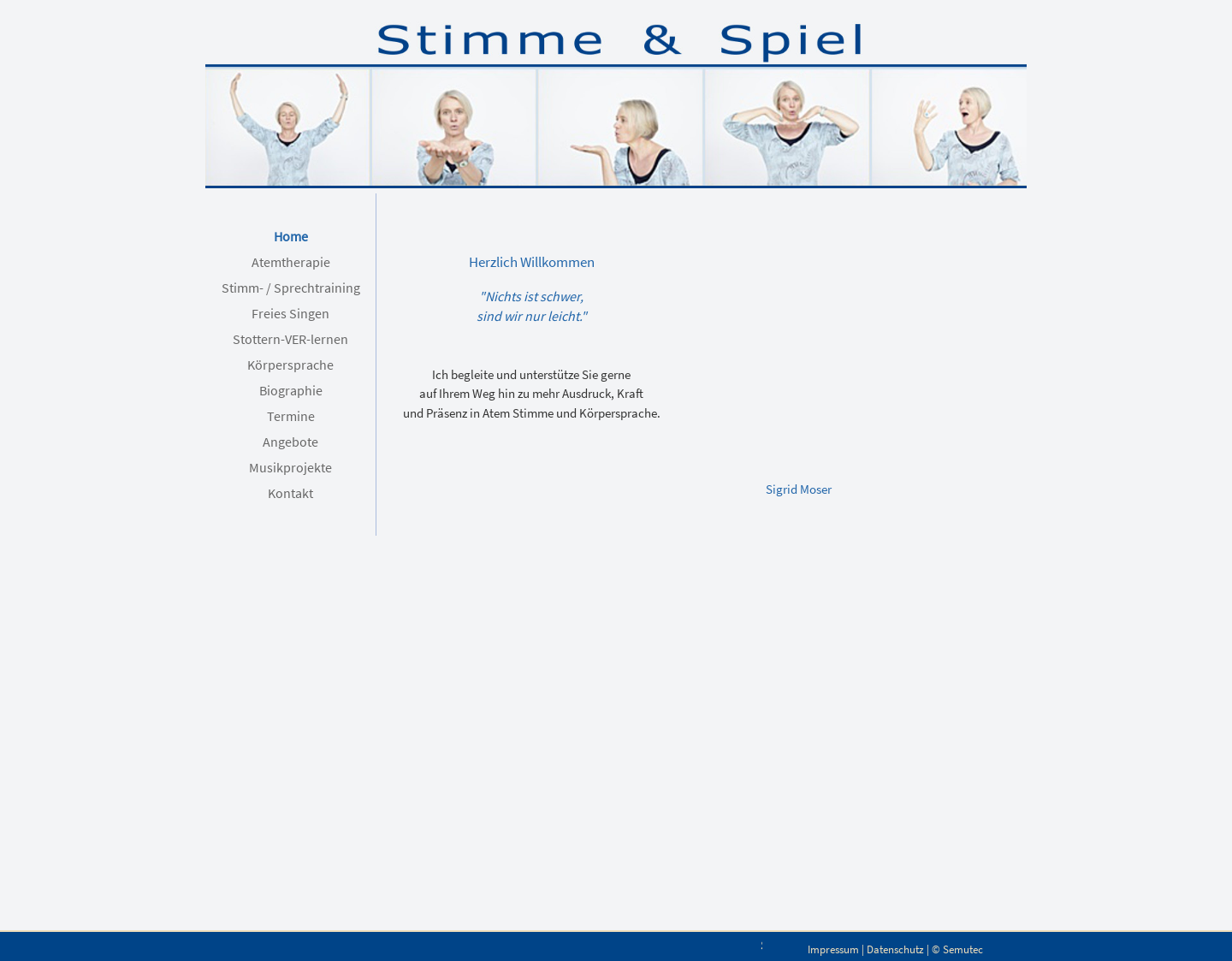 Aktuelle Website-Vorschau von Atemtherapie & Gesangstraining