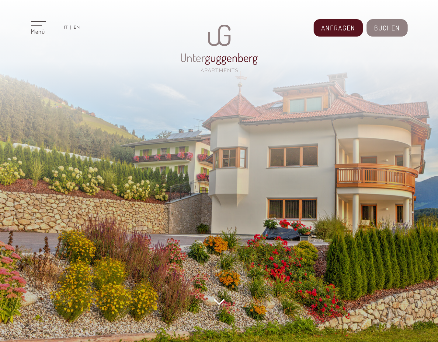 Aktuelle Website-Vorschau von Urlaub am Kronplatz?Unterguggenberg