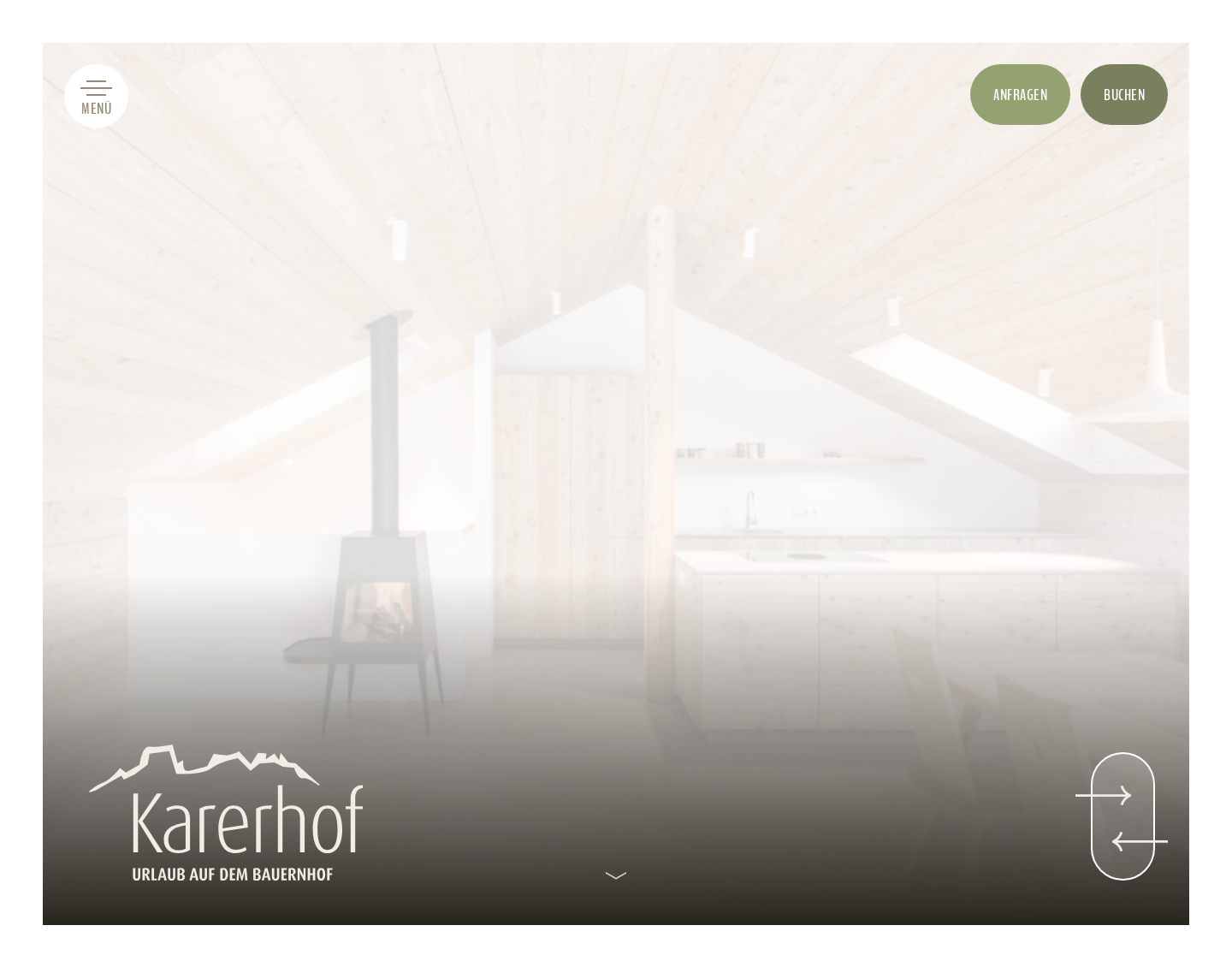 Aktuelle Website-Vorschau von Ferien in Welschnofen am Karerhof