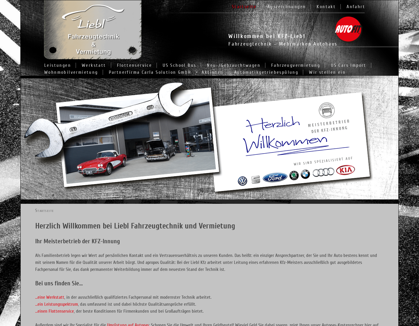 Aktuelle Website-Vorschau von Autokauf oder KFZ-Reparatur