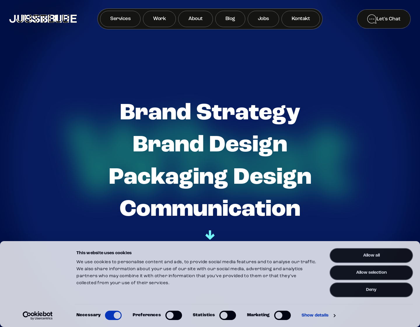 Aktuelle Website-Vorschau von Verpackungsdesign Hamburg