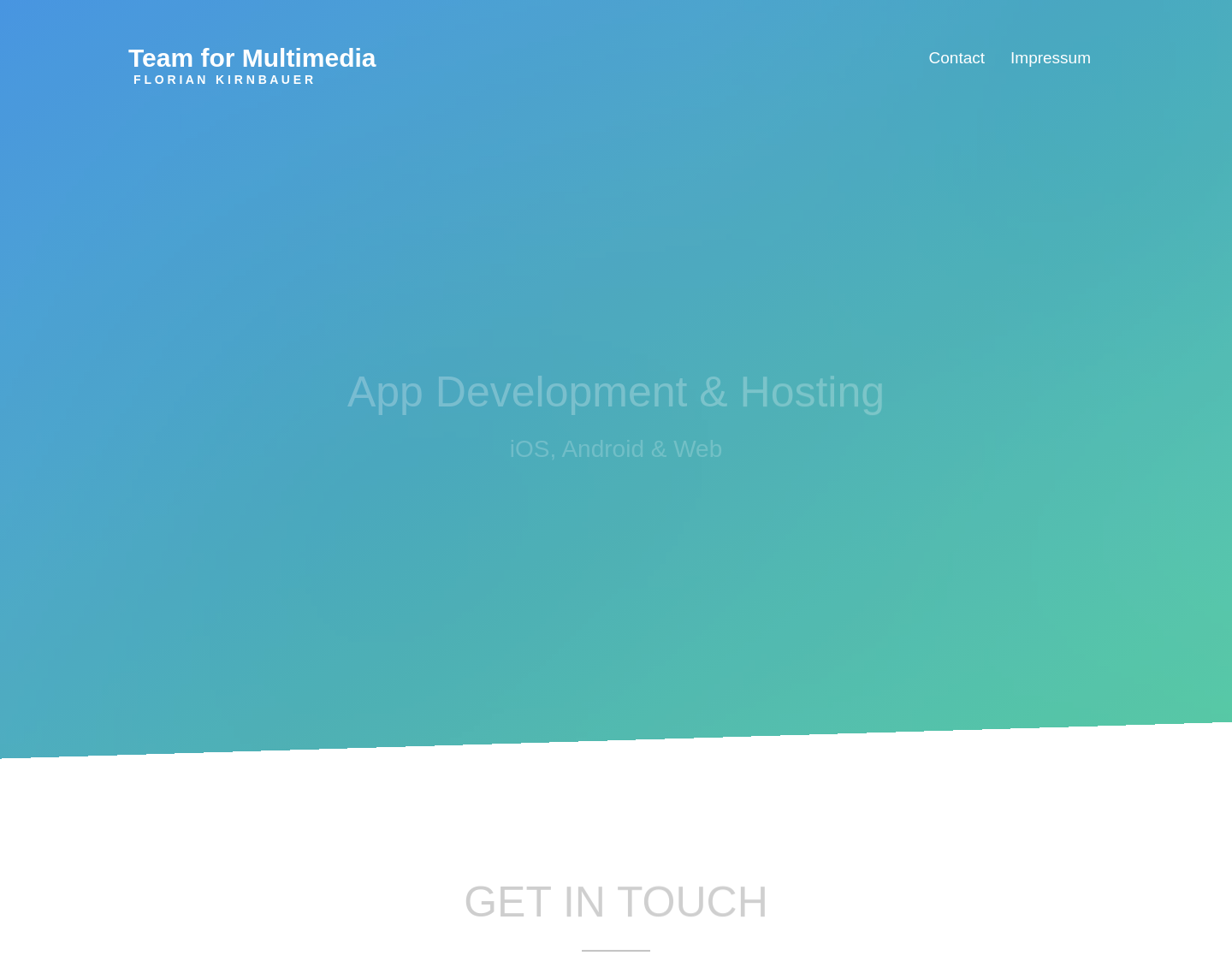 Aktuelle Website-Vorschau von Team for Multimedia die Internet Agentur