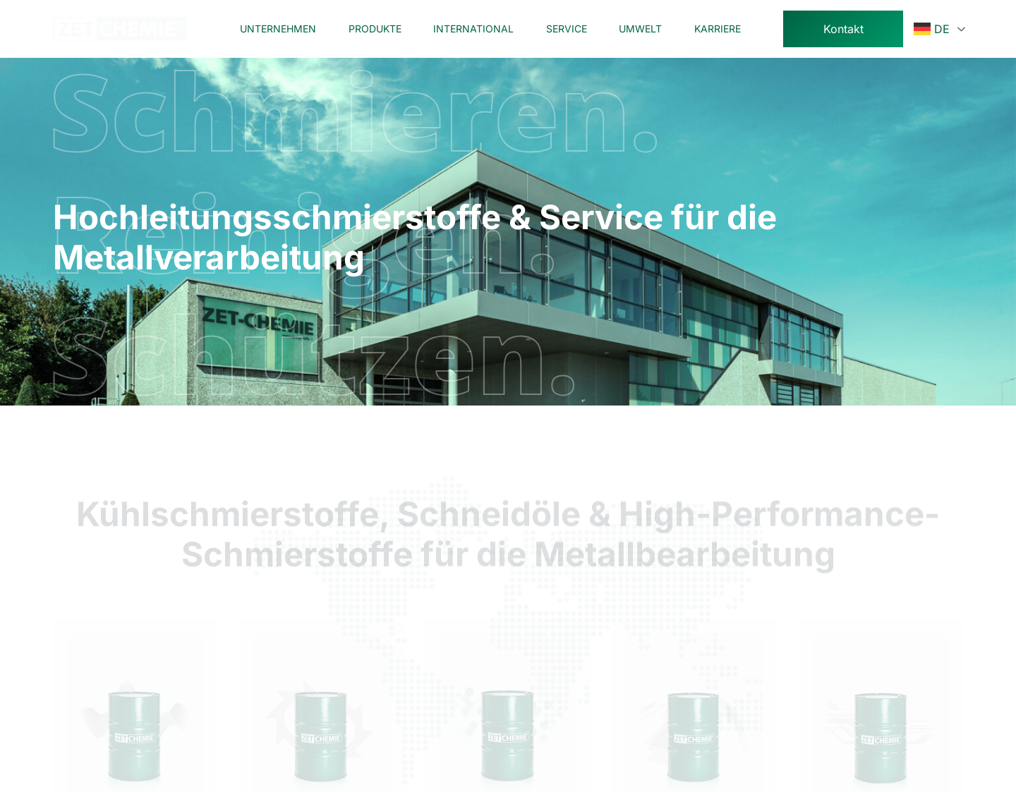 Aktuelle Website-Vorschau von BEKU OIL GmbH Spezialschmierstoffe