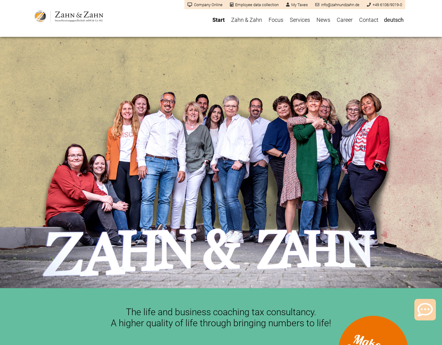 Aktuelle Website-Vorschau von Steuerberater bei Offenbach