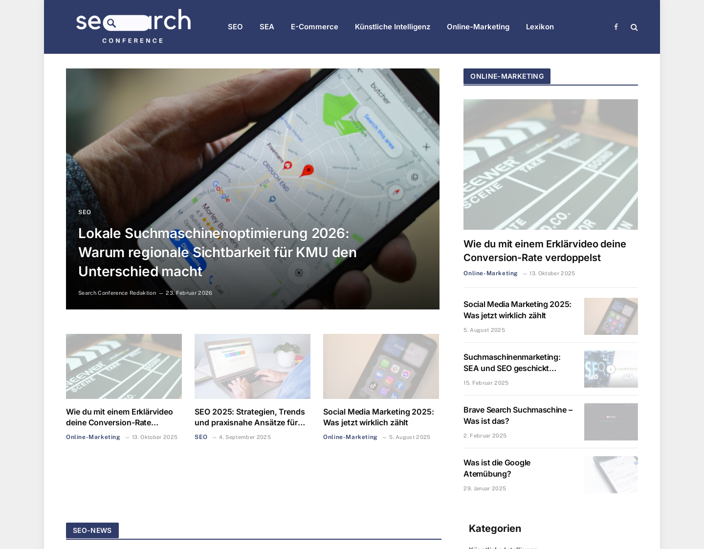 Aktuelle Website-Vorschau von Webdesign & Kommunikation - W. Clemens