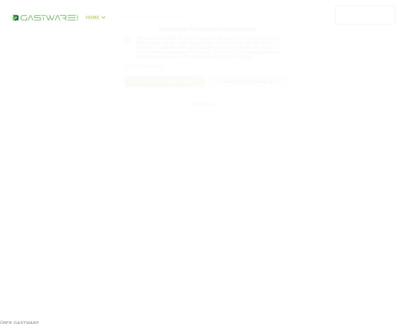 Aktuelle Website-Vorschau von Kasse für Restaurant