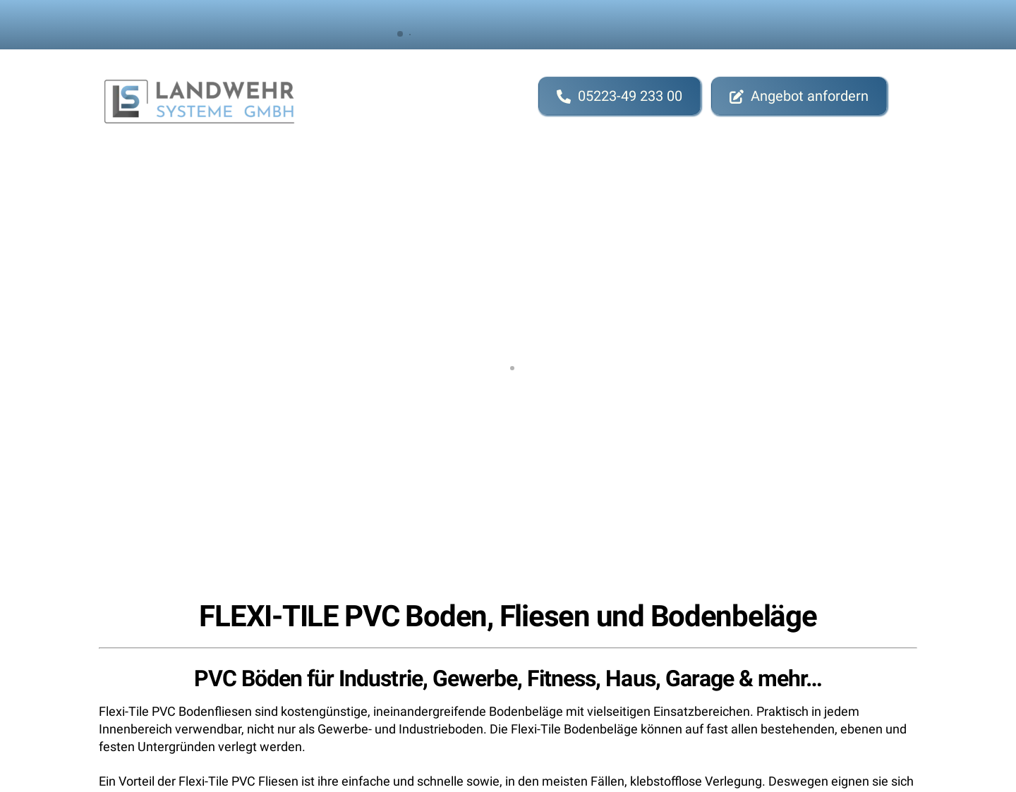 Aktuelle Website-Vorschau von PVC Boden von pvc-fussbodenbelag.de