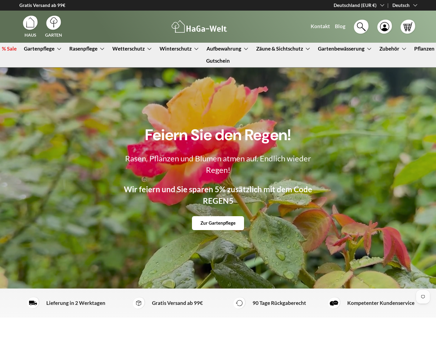 Aktuelle Website-Vorschau von Unkrautvlies - Maulwurfbekämpfung