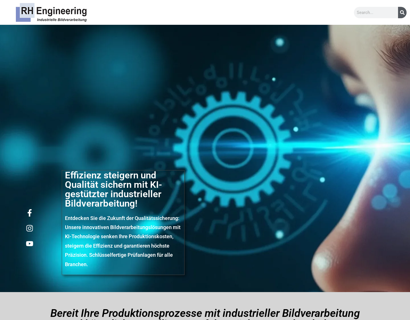 Aktuelle Website-Vorschau von Industrielle Bildverarbeitung