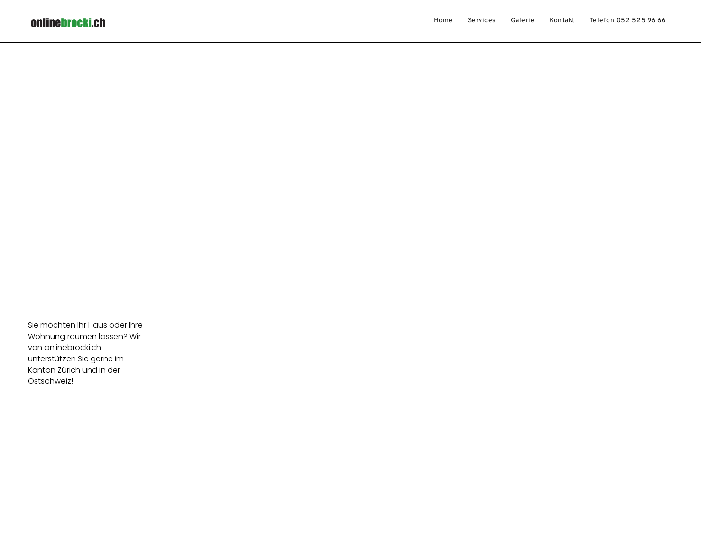 Aktuelle Website-Vorschau von Die Räumungsprofis für Ihre Immobilie