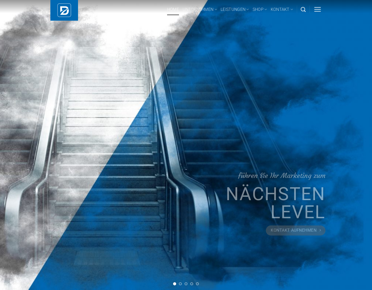 Aktuelle Website-Vorschau von KUK GmbH | Werbeartikel - Druckerei