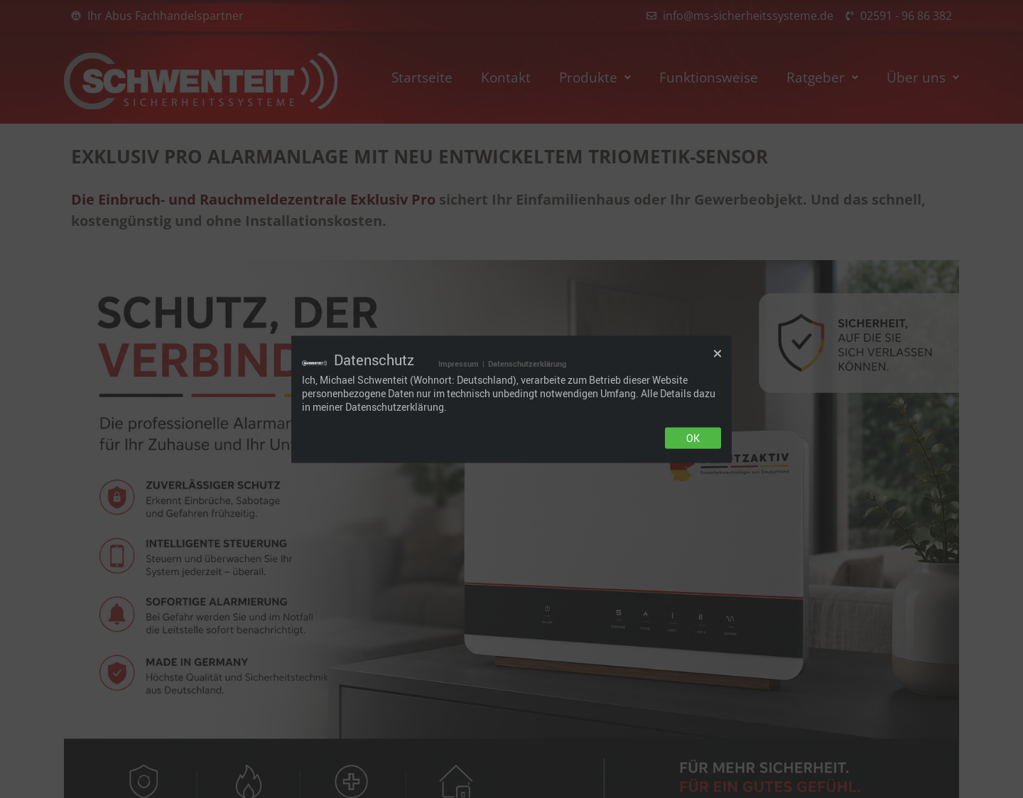 Aktuelle Website-Vorschau von Apollo 11