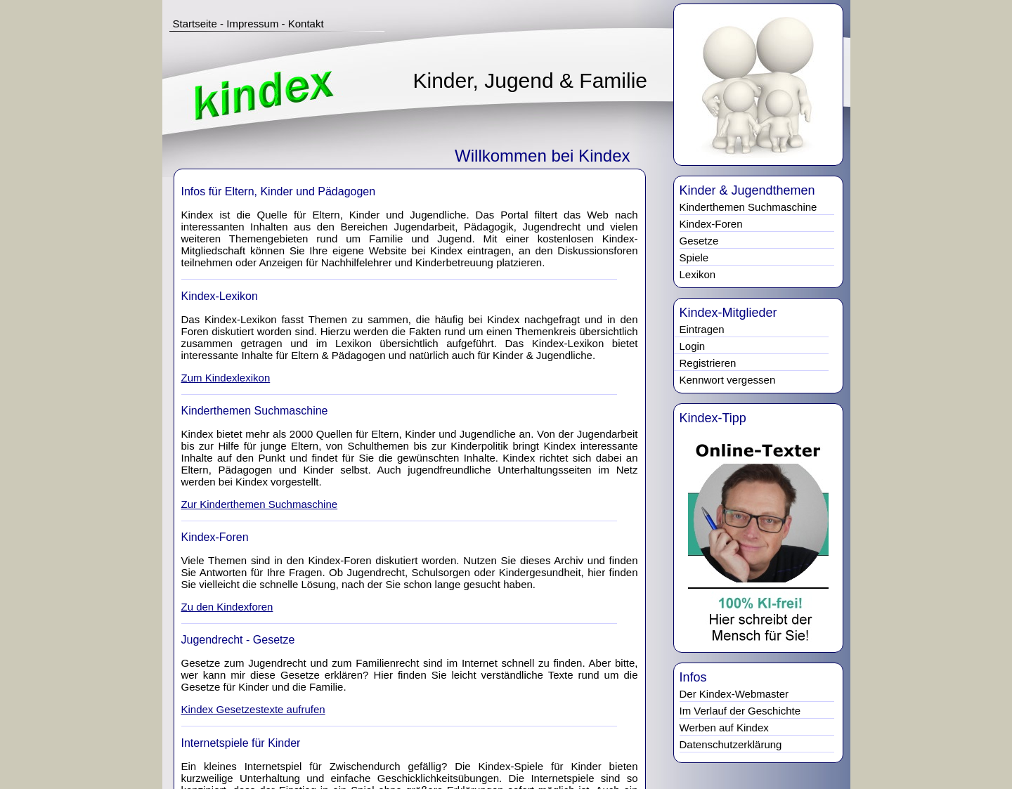 Aktuelle Website-Vorschau von Nachhilfe-Suche und Internetspiele