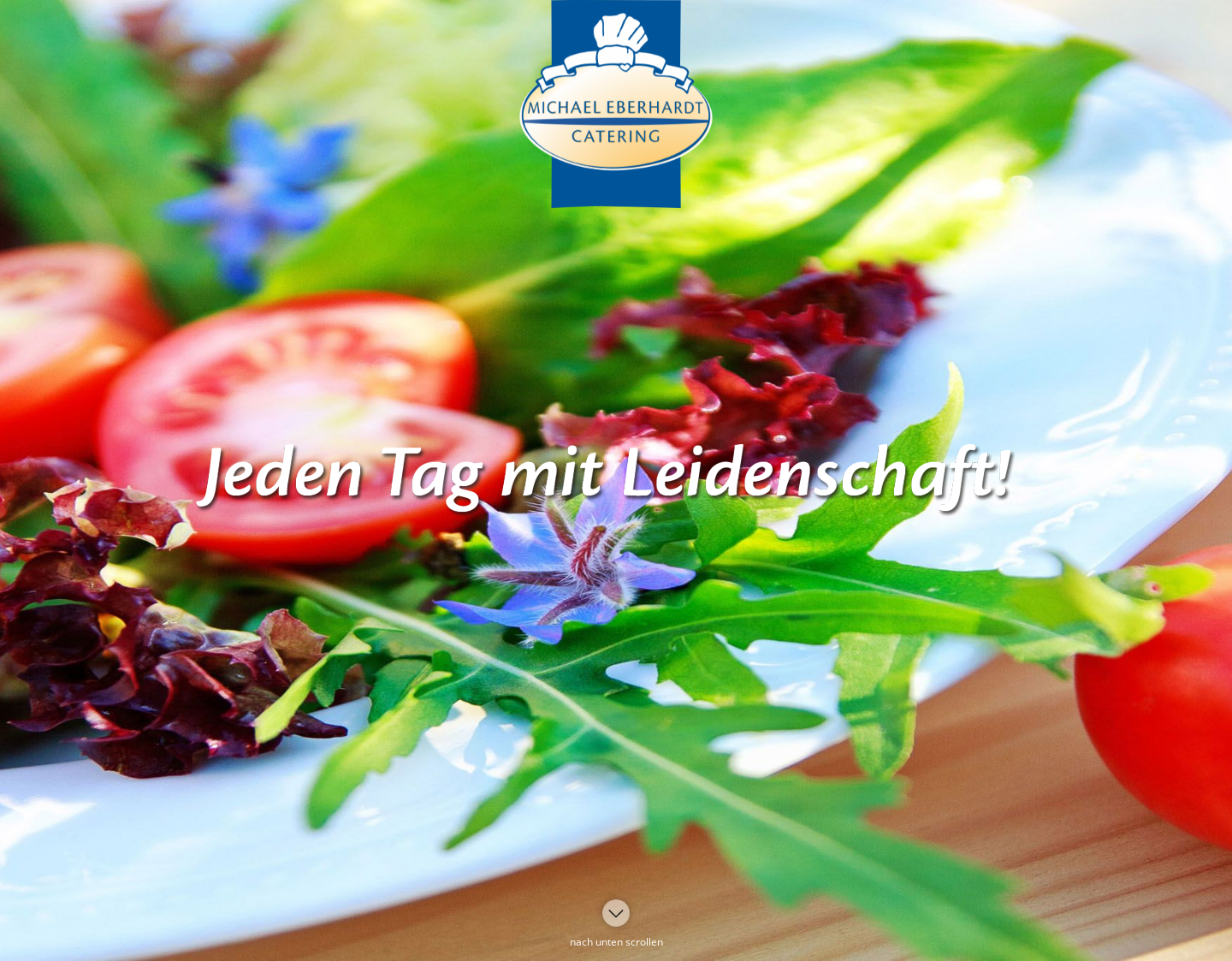 Aktuelle Website-Vorschau von Catering und Partyservice Neuss