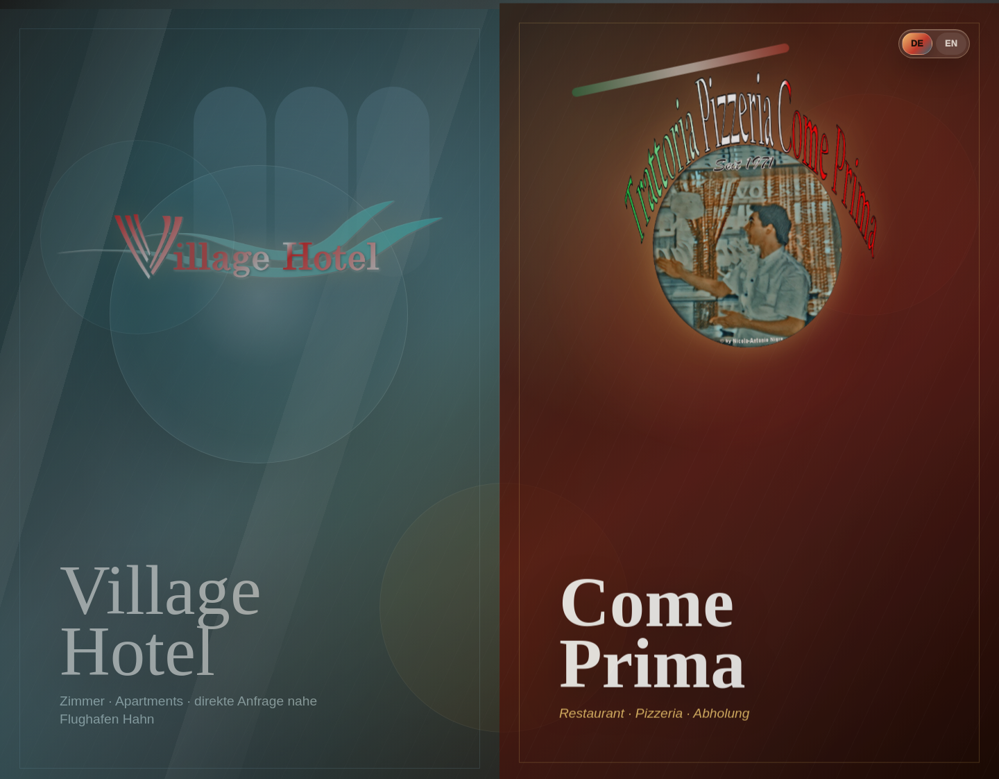 Aktuelle Website-Vorschau von Willkommen im Village Hotel