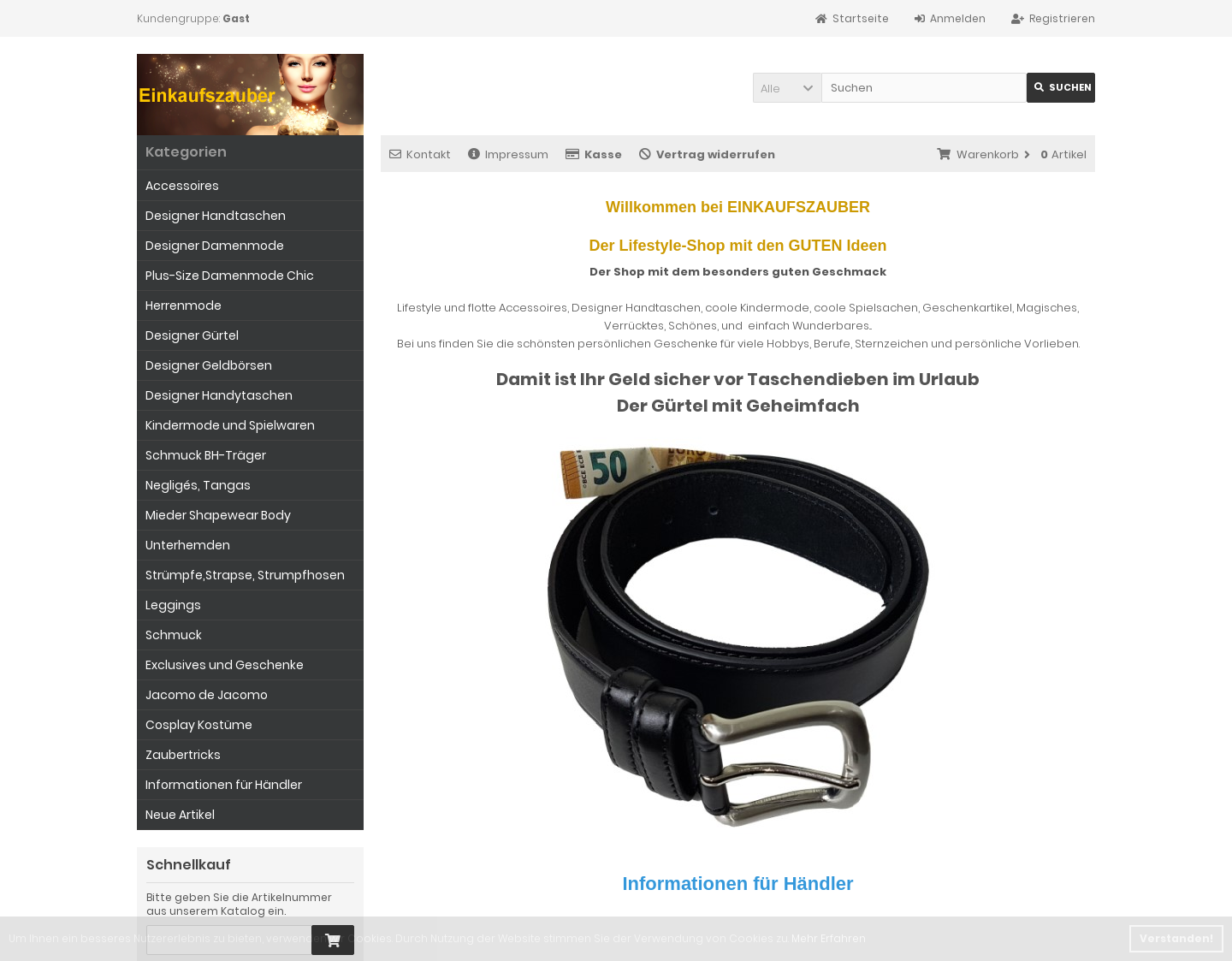 Aktuelle Website-Vorschau von Traum Dessous traumhaft guenstig - super preiswert