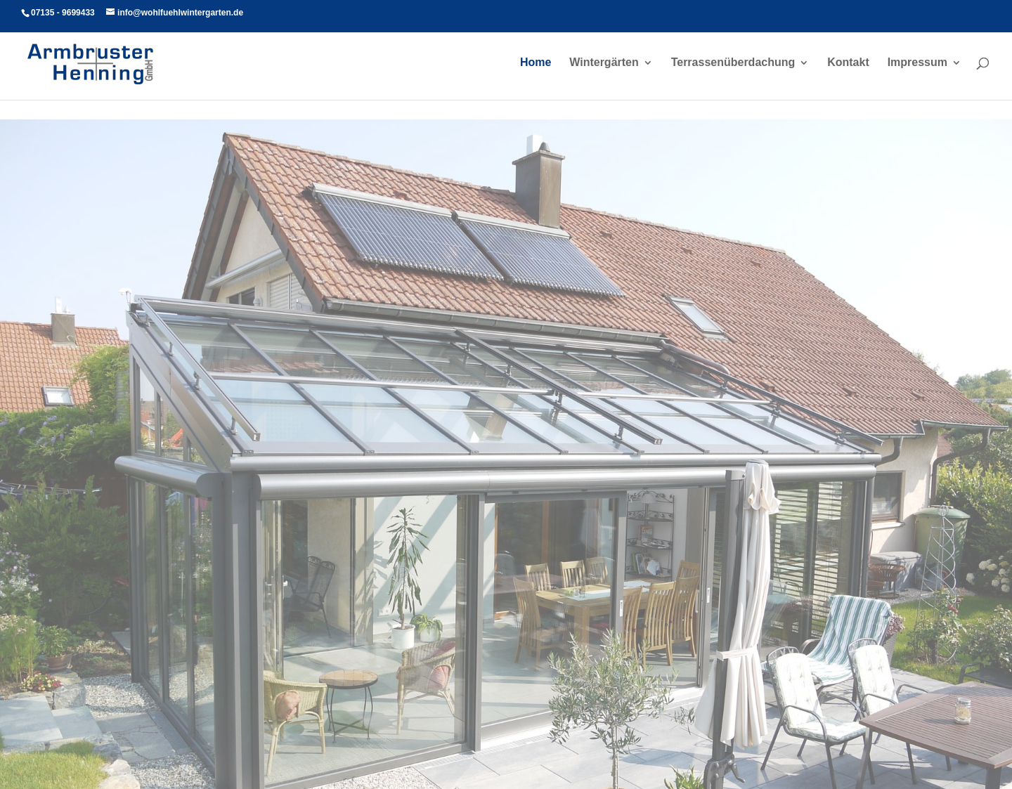 Aktuelle Website-Vorschau von Wintergarten, die Natur Pur erleben