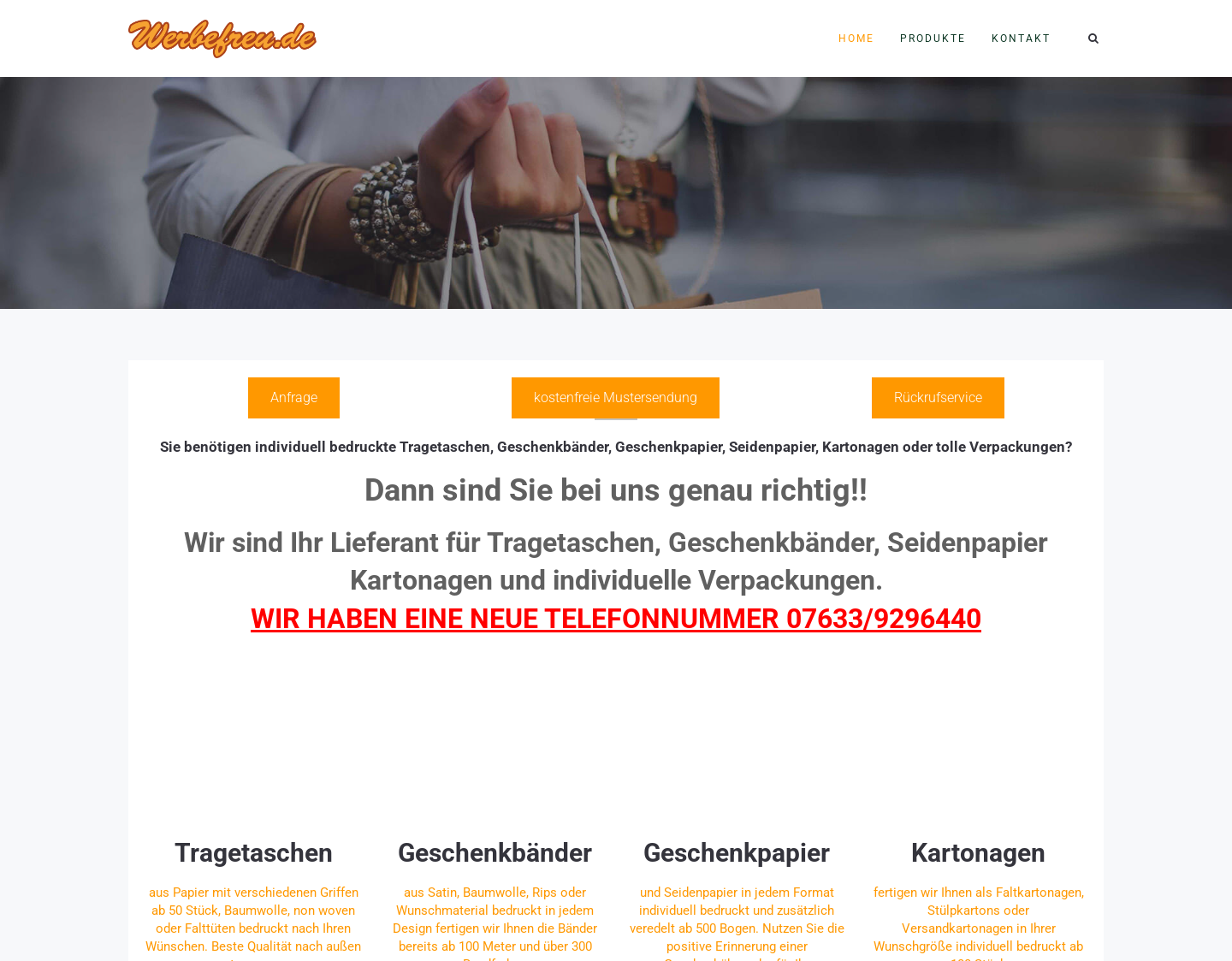 Aktuelle Website-Vorschau von Ihr Erfolg in der Werbung - unser Ziel