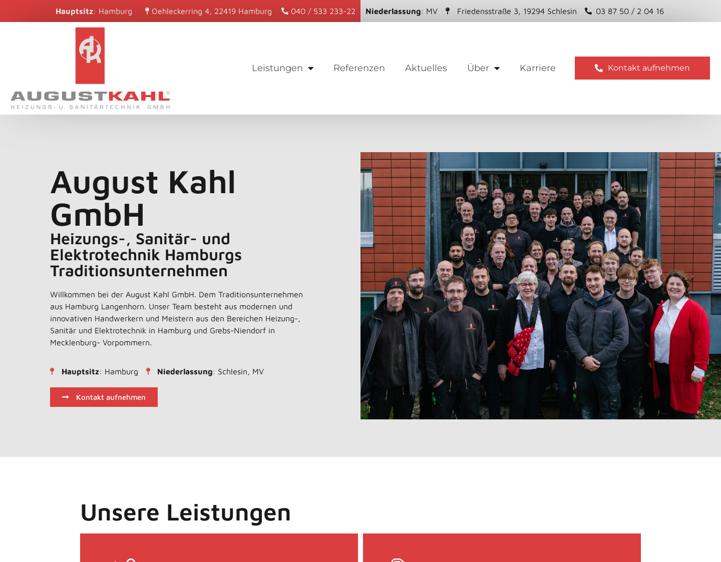 Aktuelle Website-Vorschau von Bioenergie von Kahl