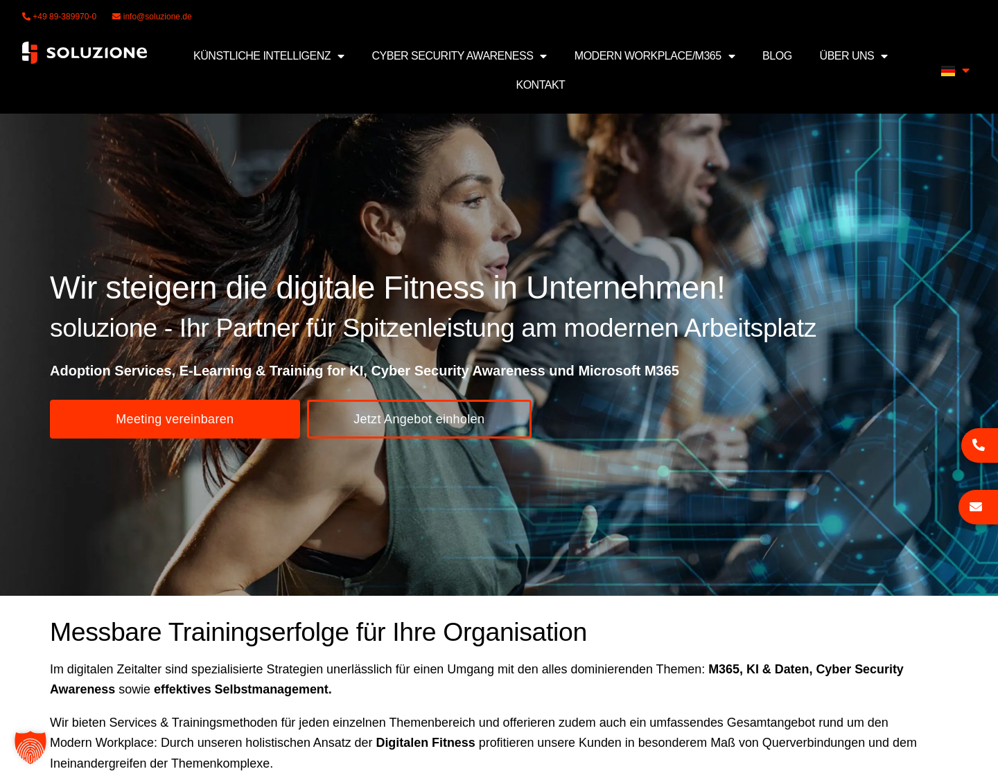 Aktuelle Website-Vorschau von soluzione Script GmbH