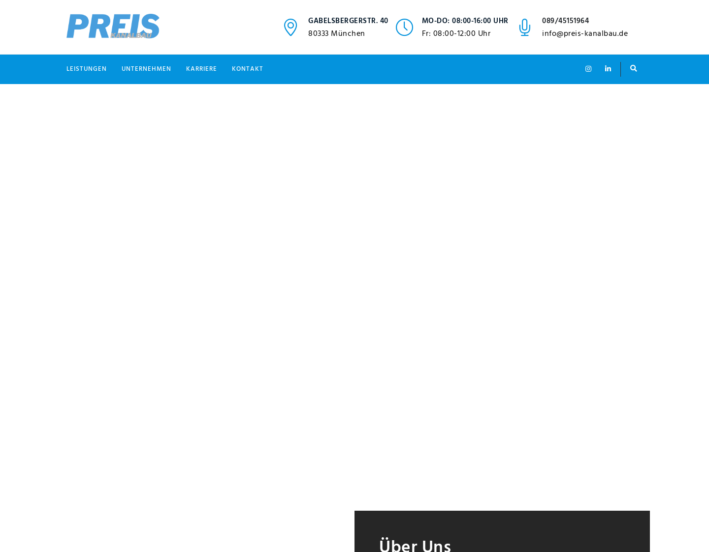 Aktuelle Website-Vorschau von M.H. Preis GmbH