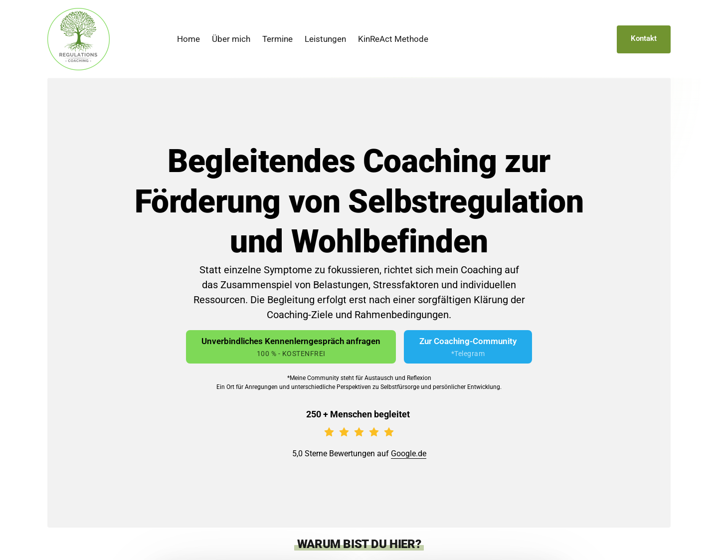 Aktuelle Website-Vorschau von Gesundheitsberatung Birgid Fiedler