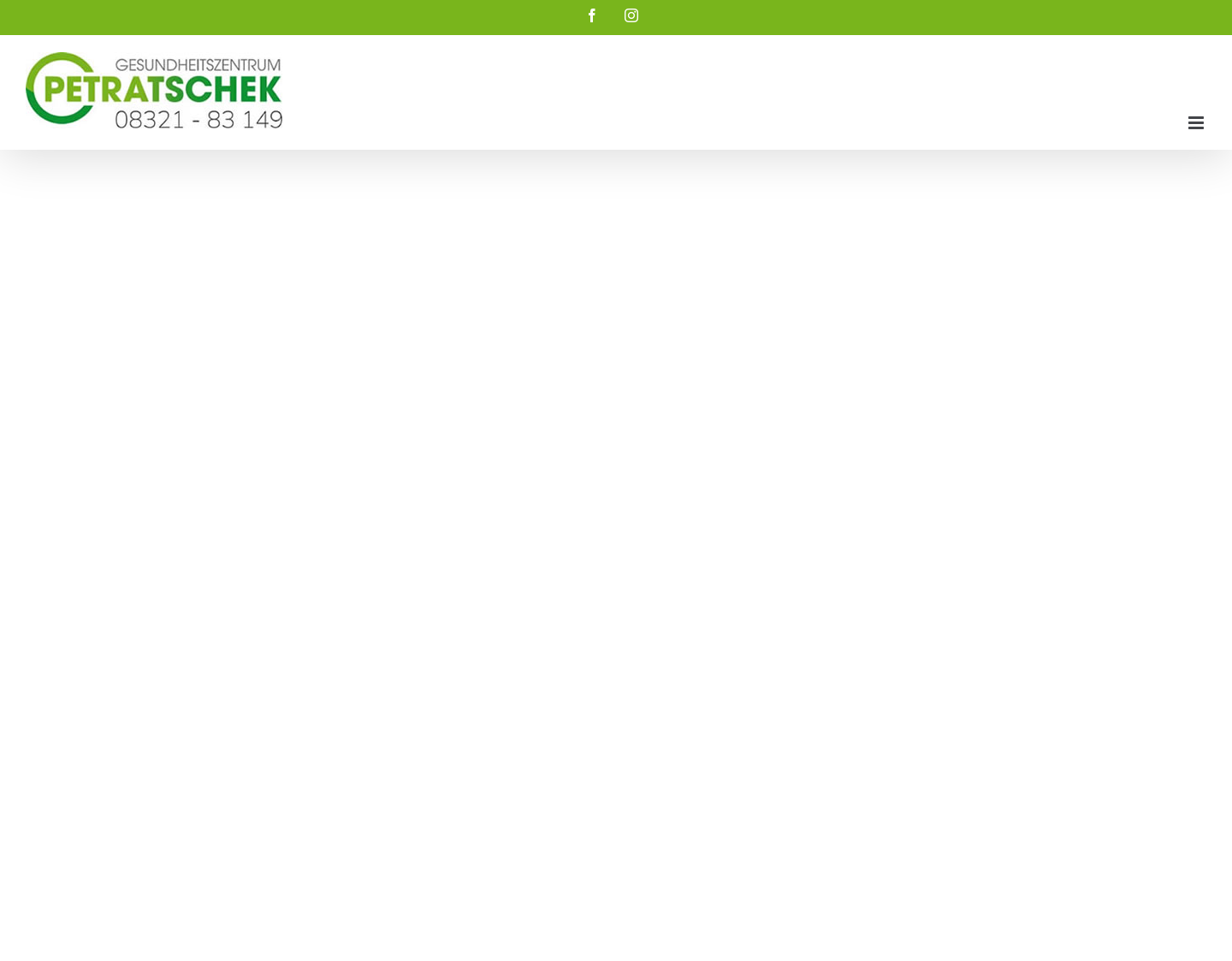 Aktuelle Website-Vorschau von Gesundheitszentrum Petratschek