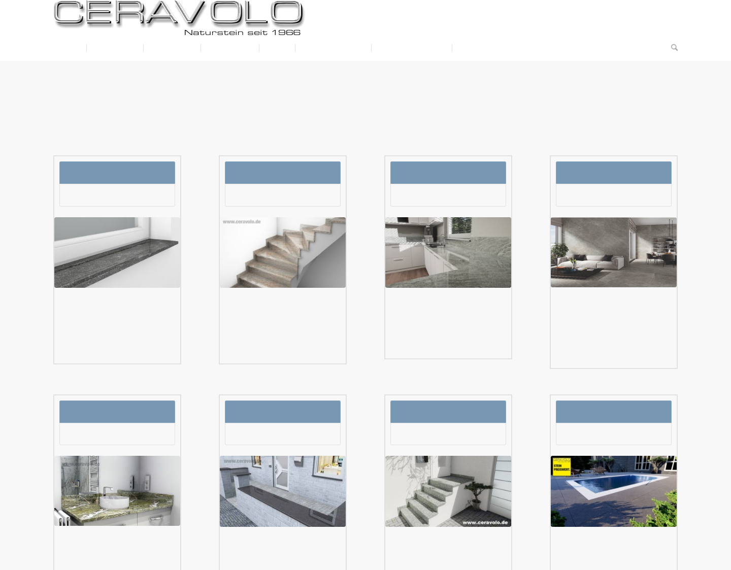 Aktuelle Website-Vorschau von Marmor Ceravolo