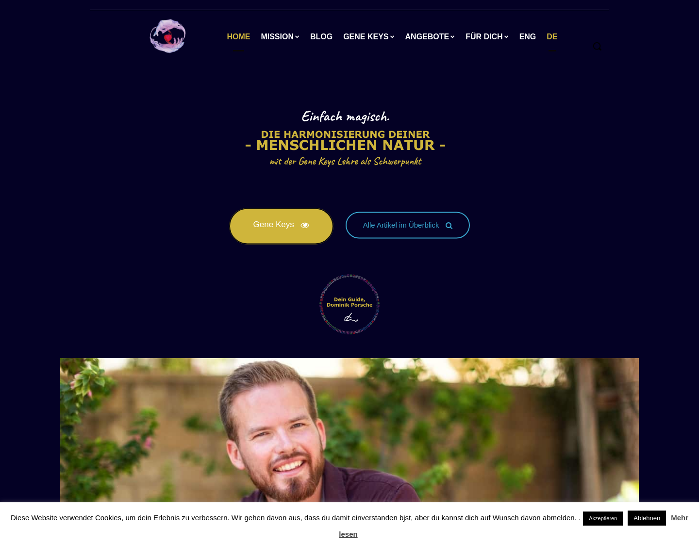 Aktuelle Website-Vorschau von Beyonduality