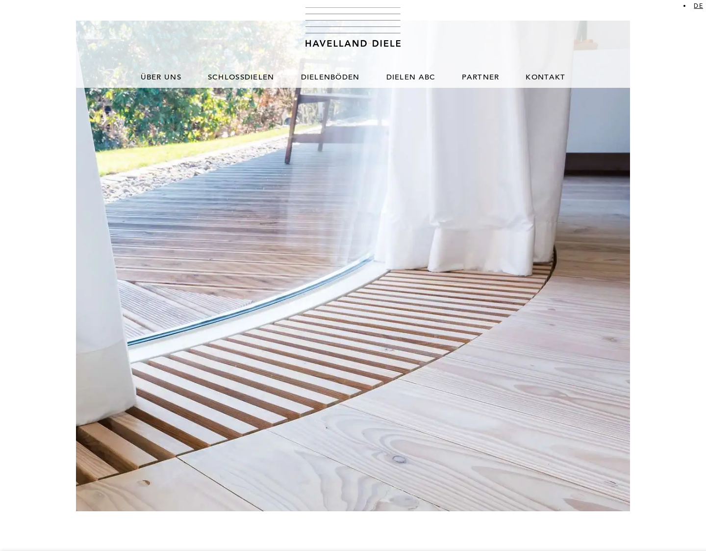 Aktuelle Website-Vorschau von Havelland Diele GmbH