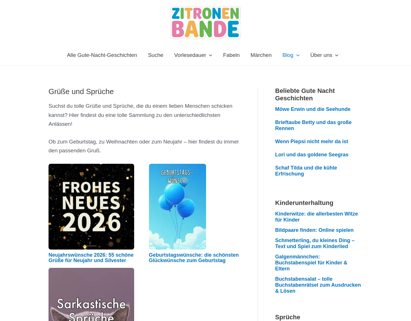 Aktuelle Website-Vorschau von Kleiner Großer Tag