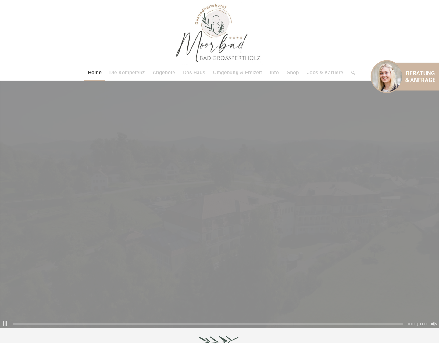 Aktuelle Website-Vorschau von Moorbad Bad Großpertholz