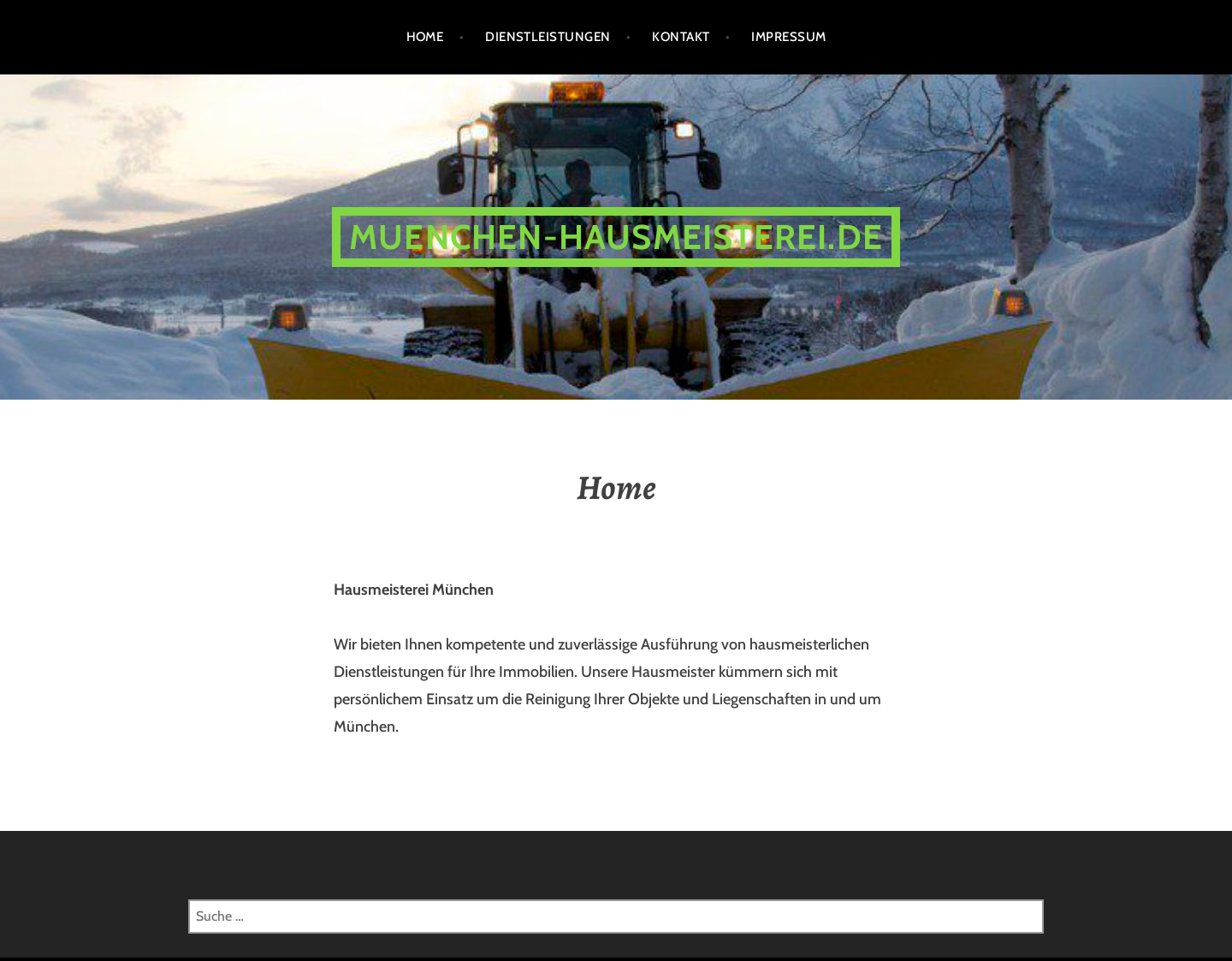 Aktuelle Website-Vorschau von Büroreinigung München