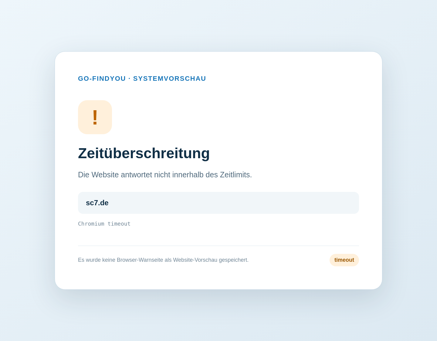 Aktuelle Website-Vorschau von S/CONSEPT GmbH