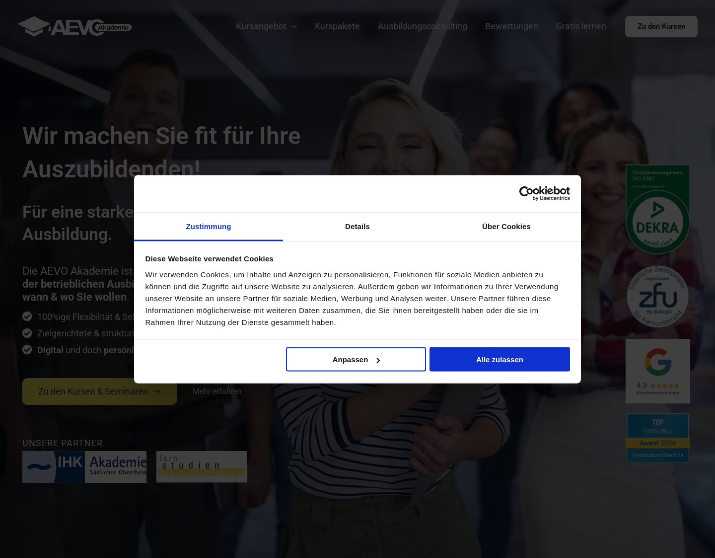 Vorschau von AEVO Akademie - Erfolgreich zum Ausbilderschein