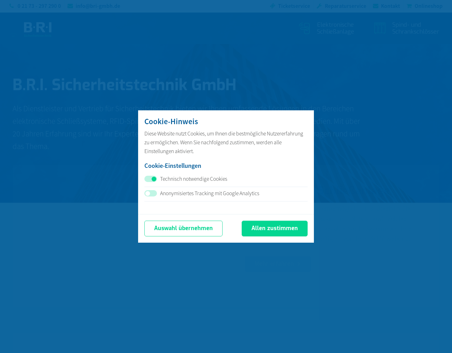 Aktuelle Website-Vorschau von Kartendrucker
