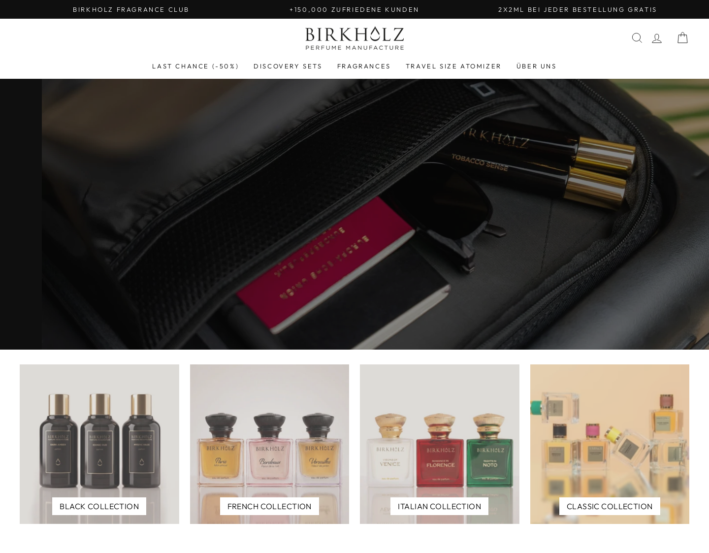 Aktuelle Website-Vorschau von Birkholz International GmbH