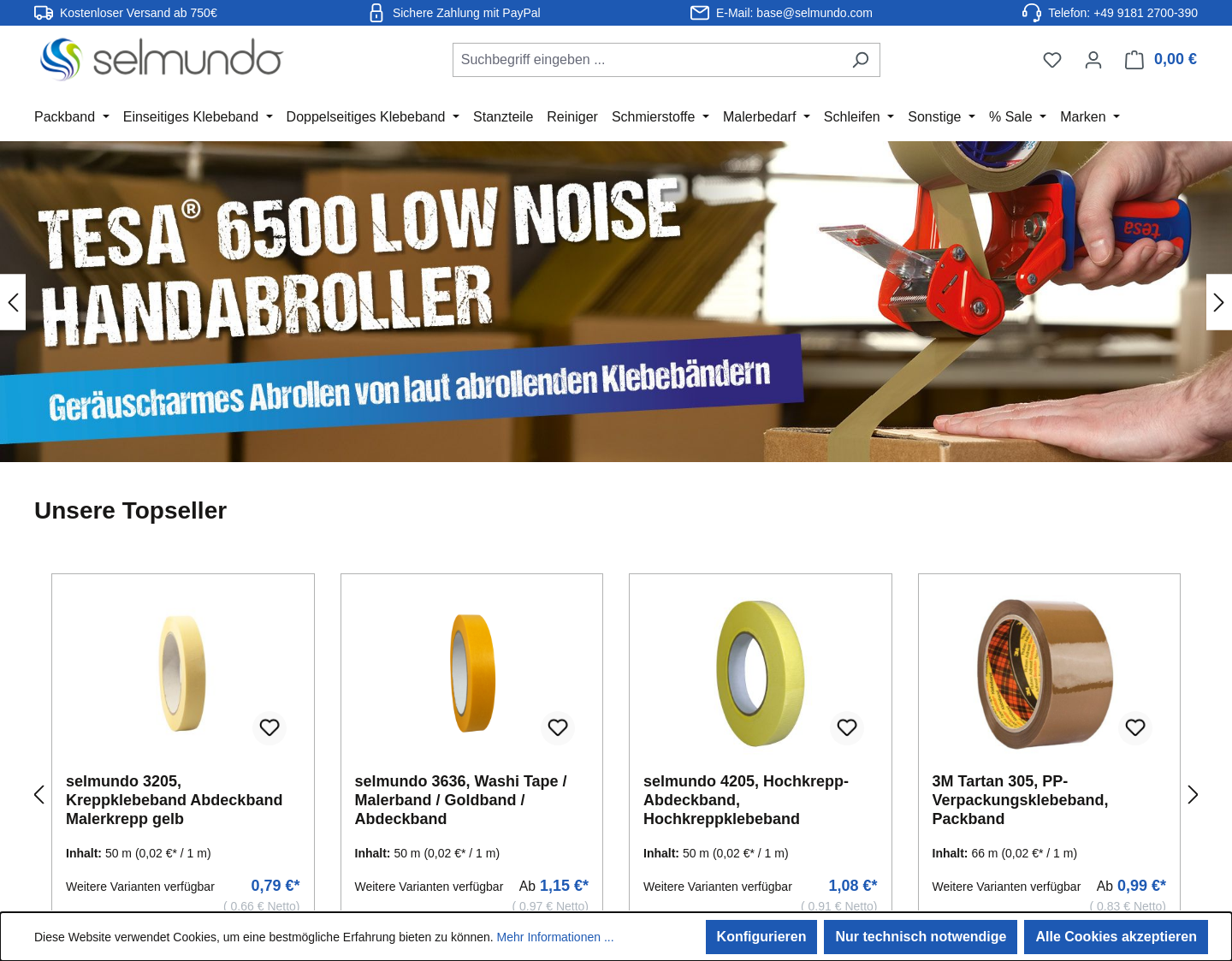 Aktuelle Website-Vorschau von selmundo GmbH