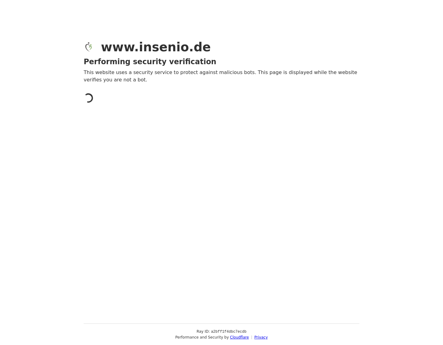 Aktuelle Website-Vorschau von INSENIO GmbH